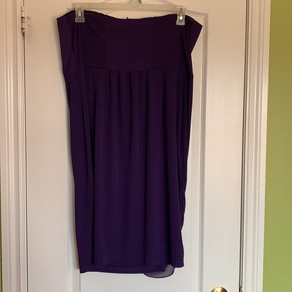 Purple Cocktail Dress - Picture 3 of 8